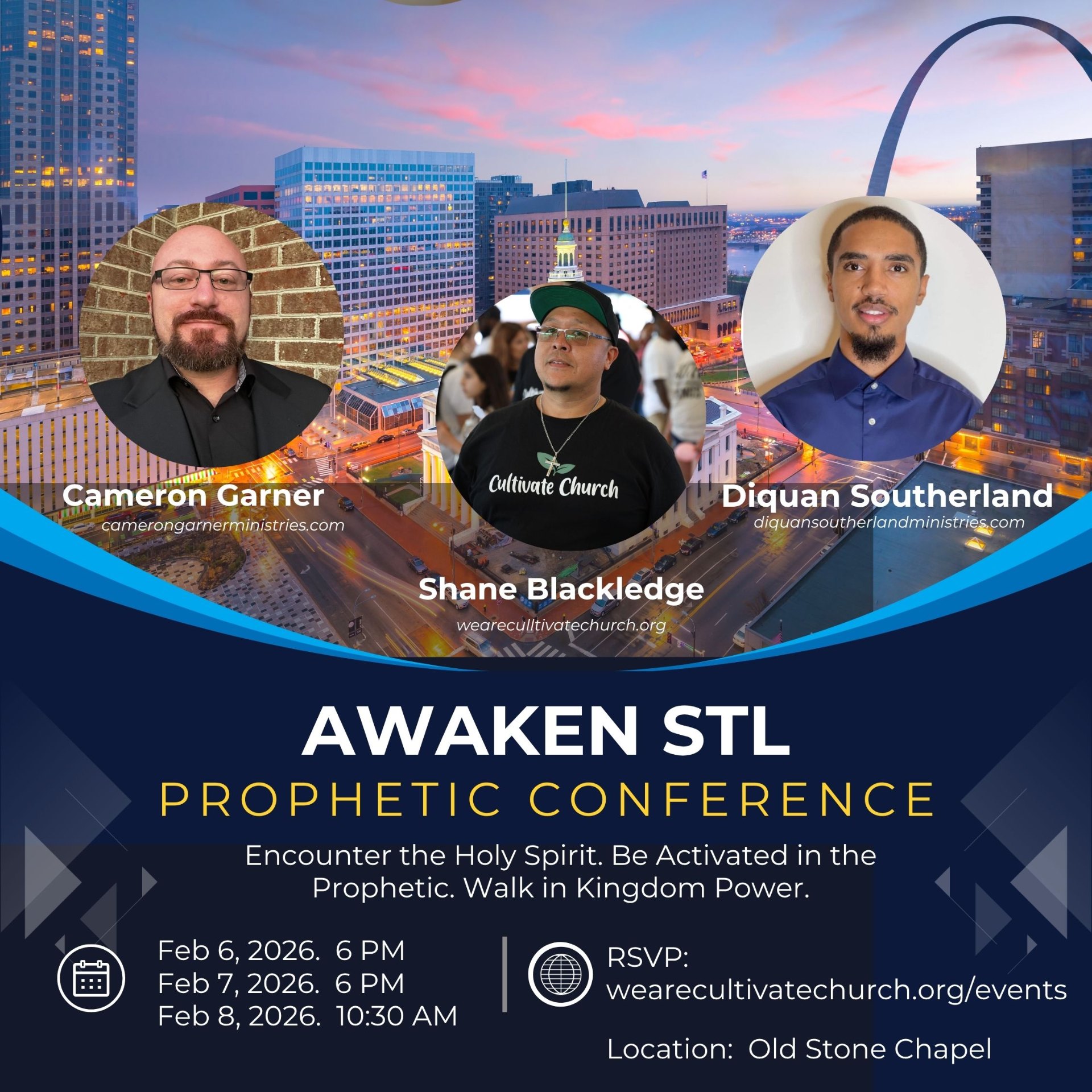 Awaken STL — Prophetic Conference flyer