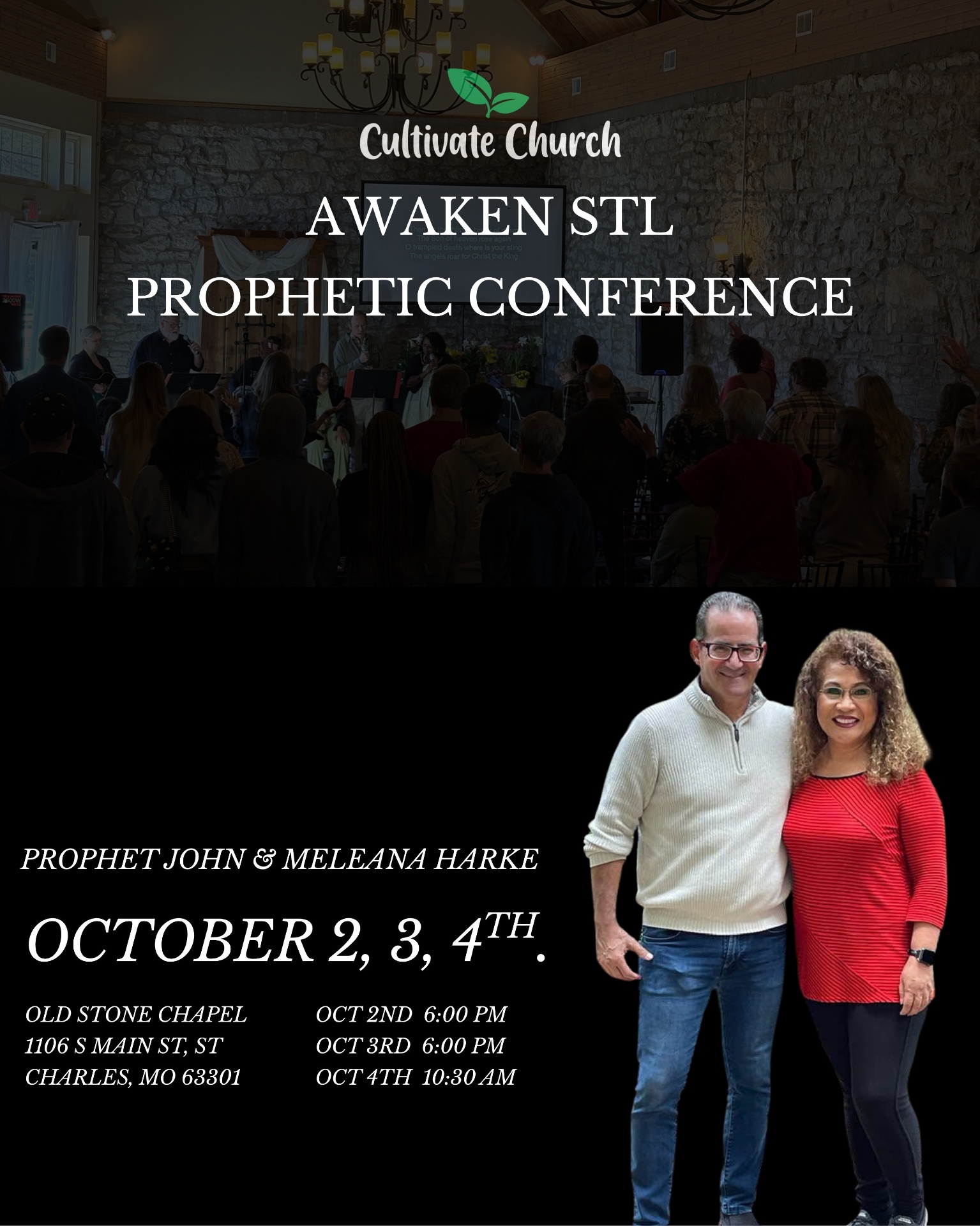 Awaken STL Prophetic Conference flyer