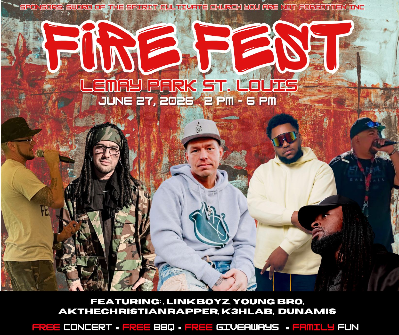 Fire Fest 2026 flyer