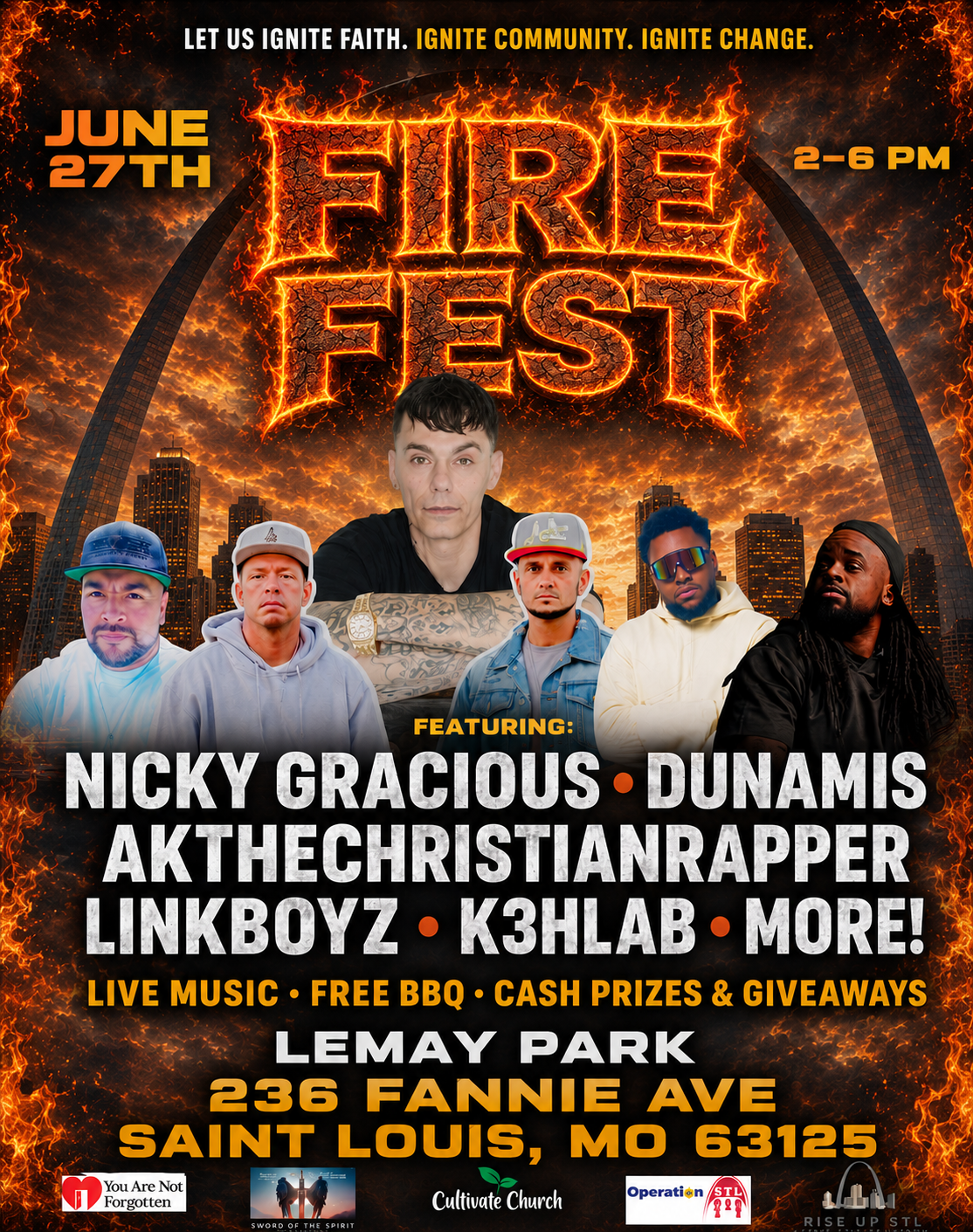 Fire Fest 2026 flyer