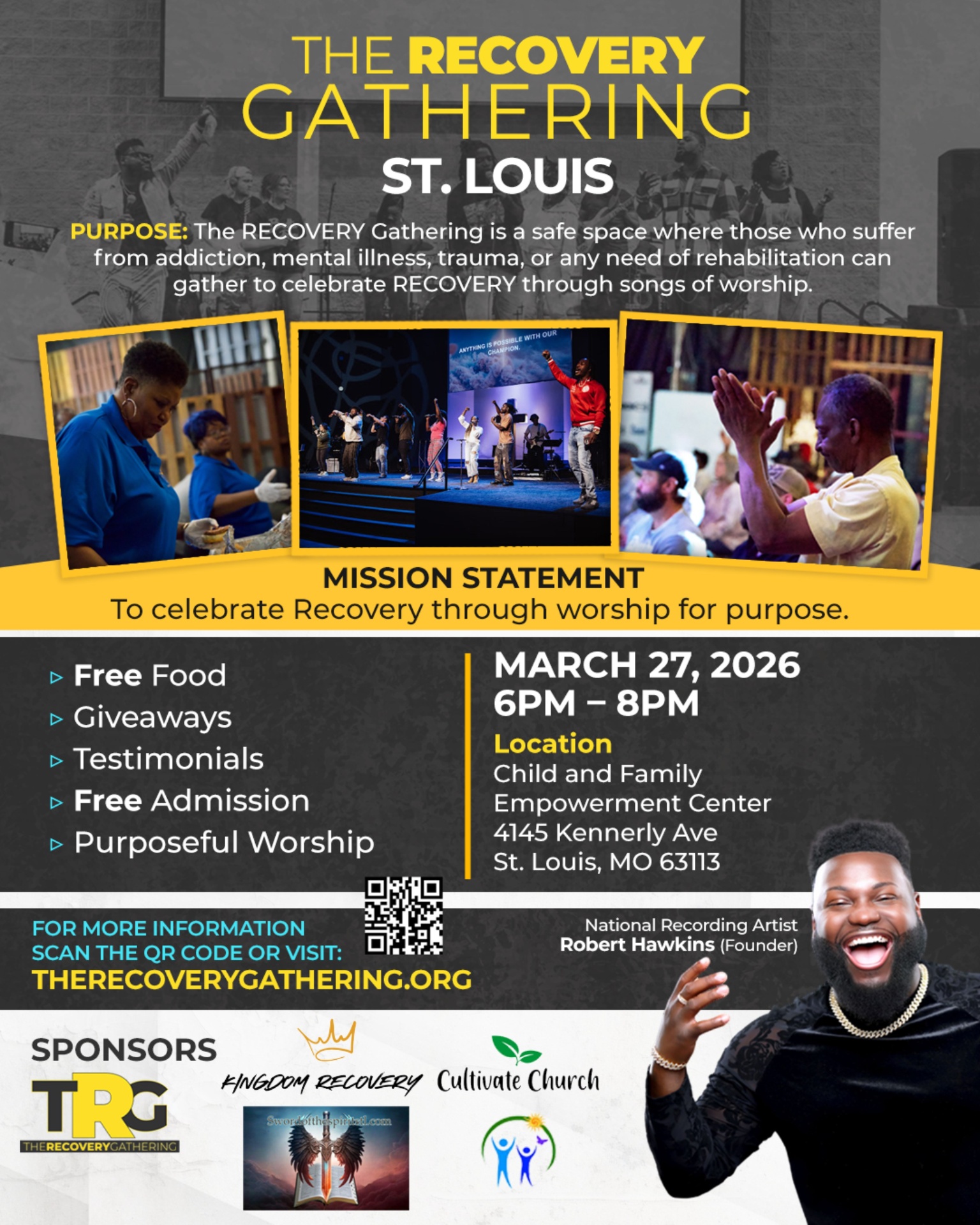The Recovery Gathering — St. Louis flyer